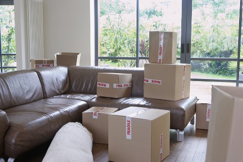 Removing bulky household furniture from a Pimlico property