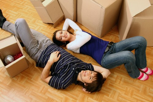 Careful furniture handling during a Pimlico house removal