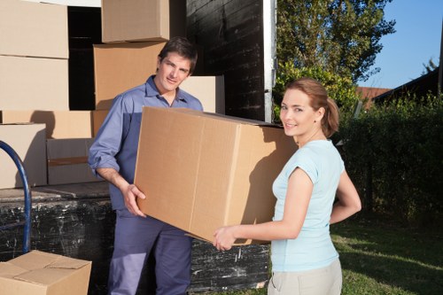Packing and moving furniture for a residential move in Pimlico